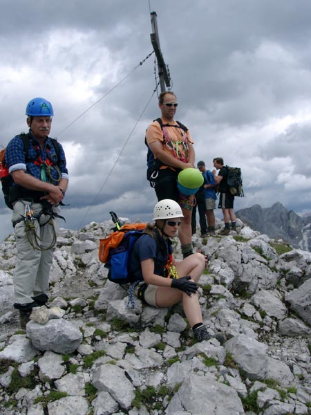 Am Gipfel des Scheffauer