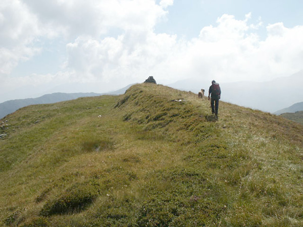 Die letzten Meter zum Schwarzkarkogel, © Yak 2004